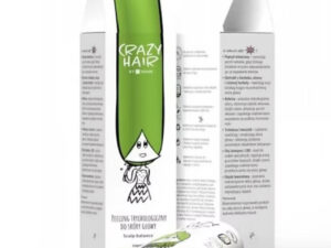 Crazy hair trychologiczny peeling skóry głowy Limonka i mięta