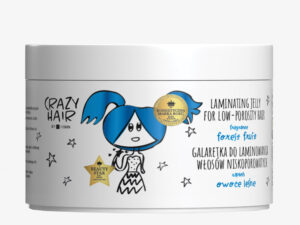 CRAZY HAIR Galaretka do laminowania włosów niskoporowatych – owoce leśne 300ml