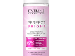 Eveline Perfect Bright rozjaśniający Tonik do twarzy wzmacniający blask 150 ml