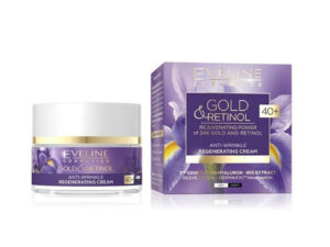 Eveline Gold&Retinol 40+ regeneracyjny Krem do twarzy przeciwzmarszczkowy 50 ml