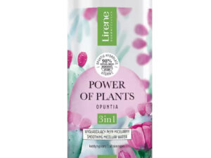 Lirene POWER OF PLANTS Wygładzający płyn micelarny 3w1 OPUNCJA 400