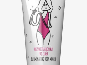 CRAZY BODY Rozświetlający mus do ciała – Marshmallow 250ml