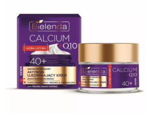 BIELENDA CALCIUM+Q10 przeciwzmarszczkowy krem ujędrniający do twarzy 40+ na dzień, 50 ml