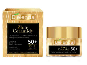 ZŁOTE CERAMIDY LIFTINGUJĄCO - REGENERUJĄCY krem przeciwzmarszczkowy 50+