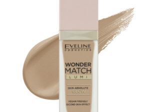 Eveline podkład wonder match Lumi rozświetlający z witaminą C kolor 10 VANILLA