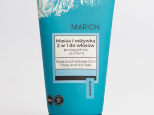 MARION BASIC HAIR Maska i odżywka 2w1, włosy puszące się i suche, bławatek