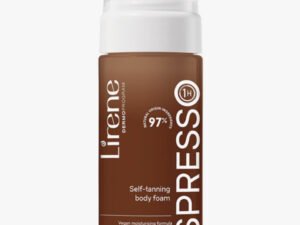 Lirene PERFECT TAN Brązująca pianka do ciała z organiczną wodą kokosową ESPRESSO 150ml