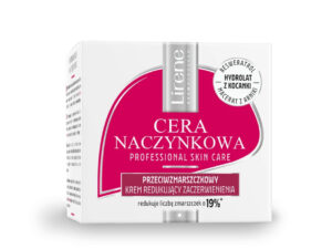 Lirene CERA NACZYNKOWA Przeciwzmarszczkowy krem redukujący zaczerwienienia