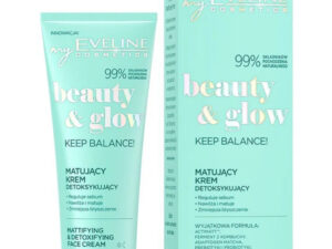 Eveline BEAUTY&GLOW Krem matująco-detoksykujący