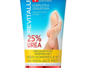 Eveline REVITALUM Krem-kompres na pękające pięty 8 w 1 25% urea