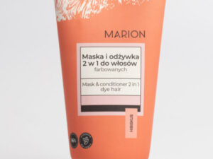 MARION BASIC HAIR Maska i odżywka 2w1, włosy farbowane, hibiskus