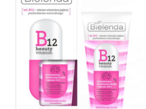 Bielenda B12 Beauty Vitamin Witaminowy 2-Fazowy Krem - Serum 2w1 dla Skóry Bardzo Suchej i Wrażliwej
