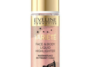Eveline VARIETE Płynny rozświetlacz do twarzy i ciała kolor 02 ROSE GOLD