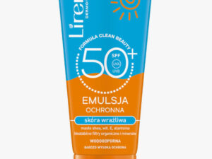 Lirene Dermoprogram Wodoodporna emulsja ochronna SPF 50+ dla skóry wrażliwej