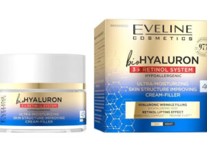 Eveline BioHyaluron 3x Retinol System Ultra Nawilżający Krem Wypełniający 40+