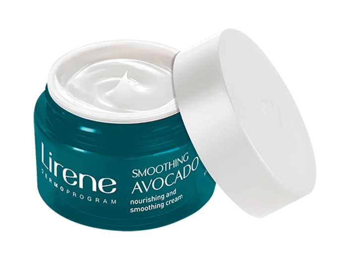 Lirene HYDRATION AND NOURISHMENT Nourishing smoothing cream SMOOTHING AVOCADO 50 ml