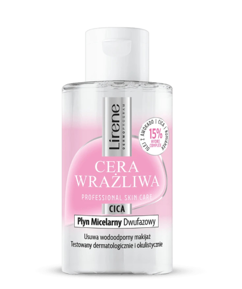 Lirene CERA WRAŻLIWA Dwufazowy płyn micelarny 125 ml