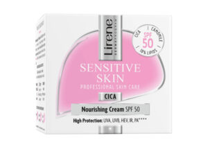 Lirene CERA WRAŻLIWA Krem odżywczy SPF 50 50 ml