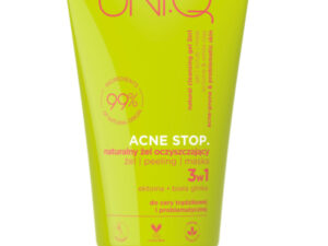 UNI.Q Naturalny żel oczyszczający 3w1 (żel, peeling, maska) ACNE STOP. 150 ml