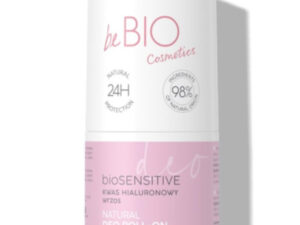 beBio Naturalny deo roll-on na bazie naturalnego ałunu z kwasem hialuronowym i ekstraktem z wrzosu 50ml