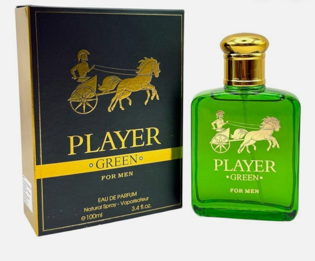 Player green for men 100ml