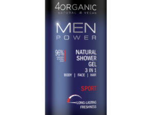 Naturalny żel pod prysznic MEN POWER 3w1 Sport 500ml