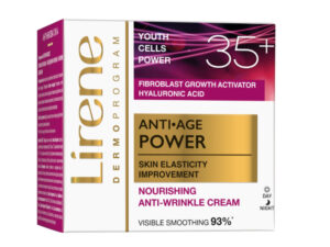 Lirene Anti Age Power ujędrniający krem wygładzający 35+ 50 ml