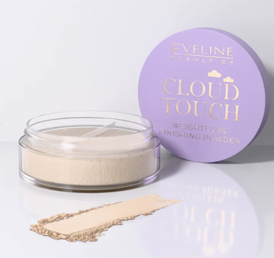 Eveline CLOUD TOUCH Ultralekki puder wykończeniowy