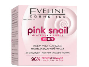 Eveline PINK SNAIL Krem nawilżająco–odżywczy