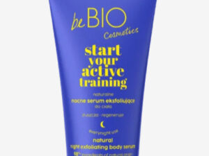 beBio START YOUR ACTIVE TRAINING Naturalne nocne serum eksfoliujące do ciała 150ML
