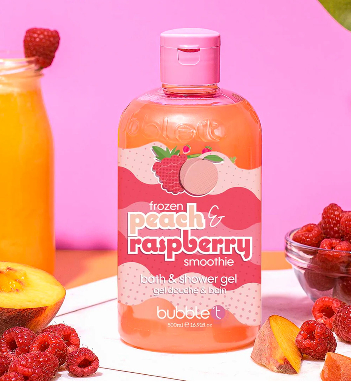 Peach & Raspberry Smoothie Body Wash (500ml)