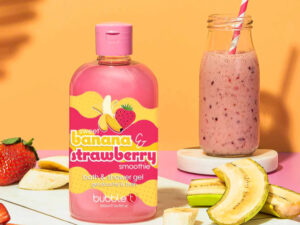Banana & Strawberry Smoothie Body Wash (500ml)