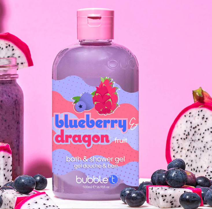 Blueberry & Dragonfruit Smoothie Body Wash (500ml)