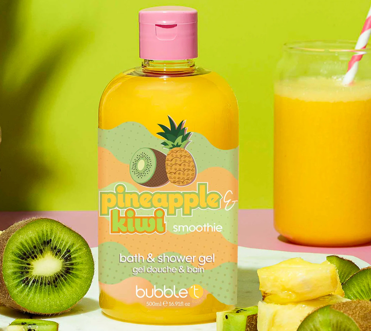 Pineapple & Kiwi Smoothie Body Wash (500ml)