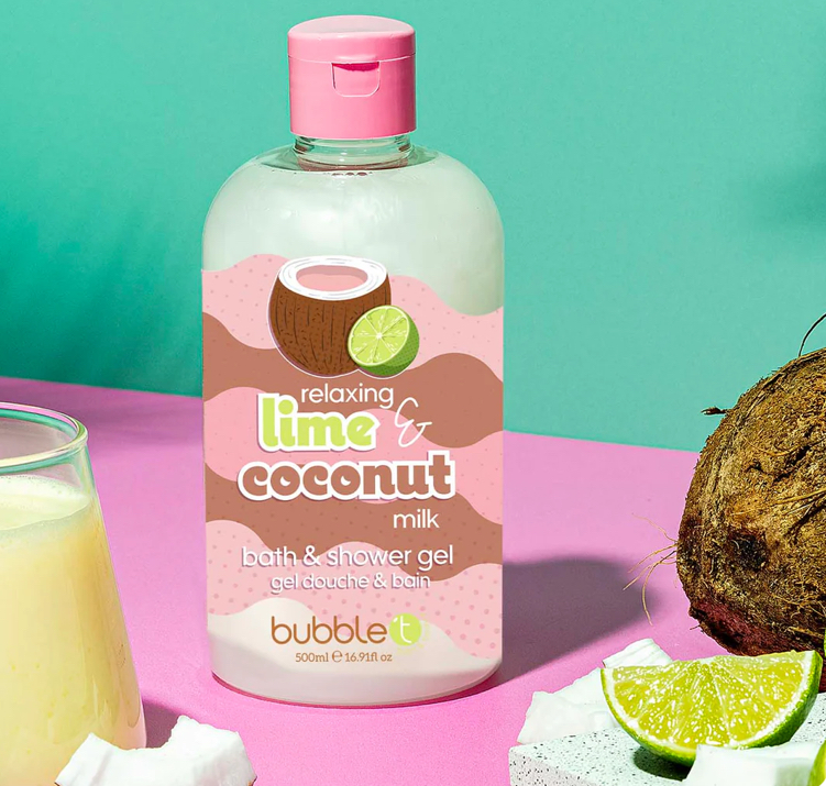 Lime & Coconut Smoothie Body Wash (500ml)