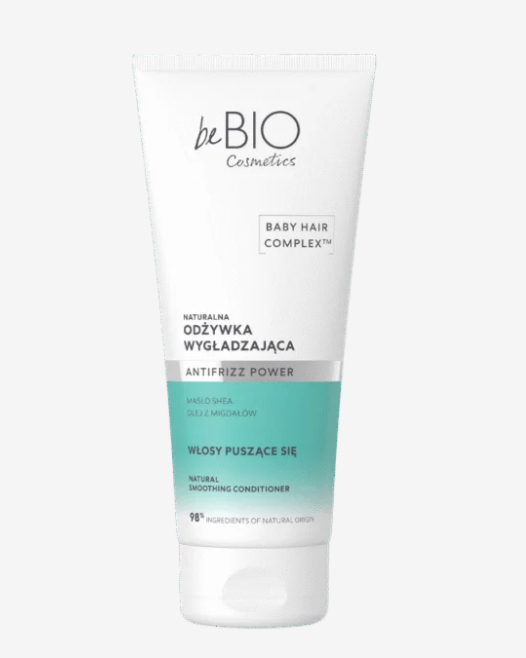 beBio BABY HAIR COMPLEX Naturalna odżywka wygładzająca ANTIFRIZZ POWER 200ml