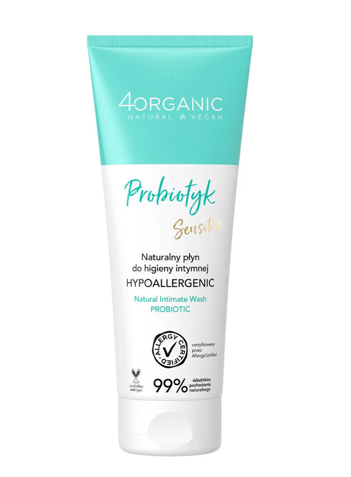 4organic Płyn do Higieny Intymnej PROBIOTYK 250ml