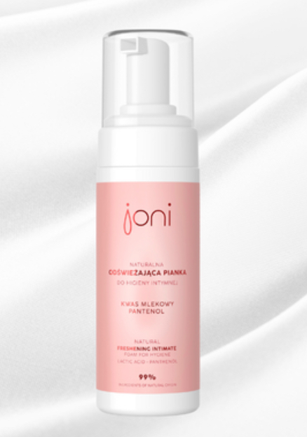 Joni Naturalna odświeżająca pianka do higieny intymnej 150 ml