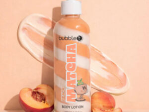 Bubble T Cosmetics Peach   Matcha   Body Lotion   (200ml)