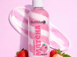 Bubble T Cosmetics Strawberry   Matcha Body   Lotion   (200ml)
