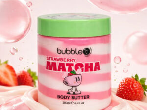 Bubble T Cosmetics Strawberry   Matcha Body   Butter   (200ml)