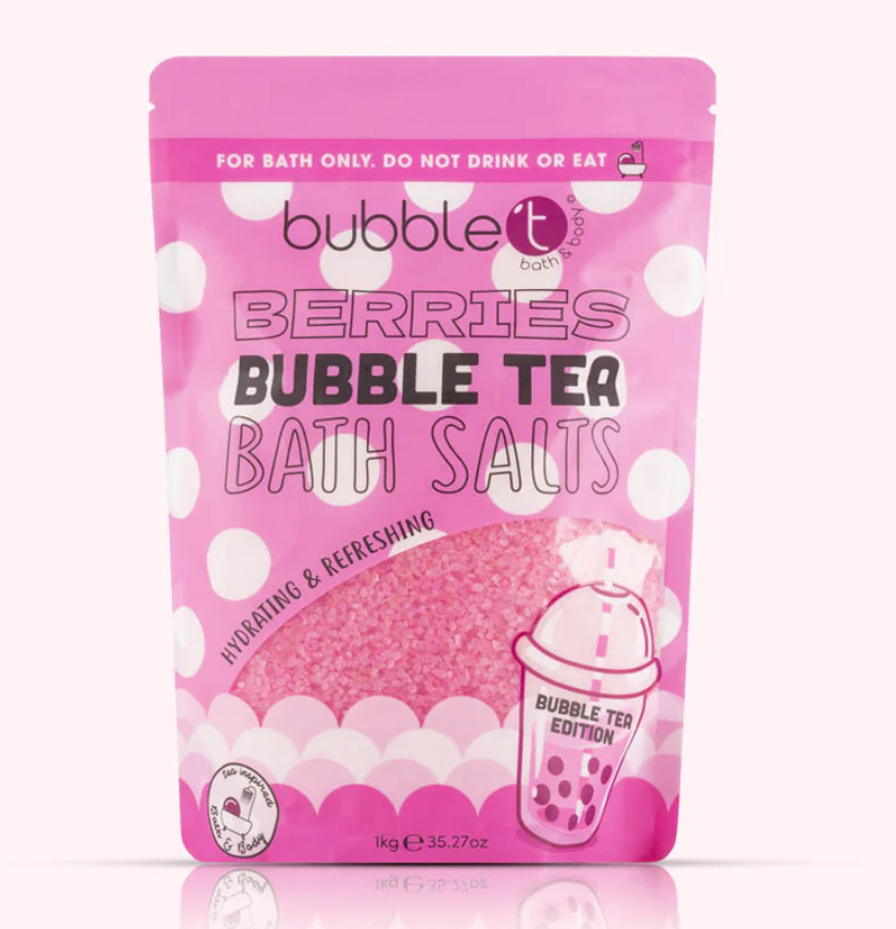 Bubble T Cosmetics Berries   Bath   Salts   - Bubble   Tea   Edition (1KG)