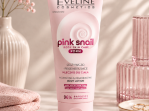 Eveline Cosmetics Pink Snail PDRN – Odżywczo-Regenerujące Mleczko do Ciała 200ml