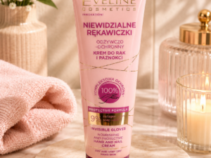Eveline Cosmetics Niewidzialne Rękawiczki – Odżywczo-Ochronny Krem do Rąk i Paznokci