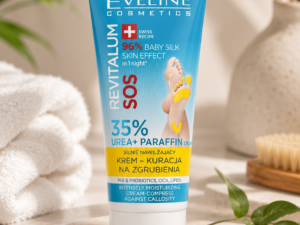 Eveline Cosmetics Revitalum SOS 35% Urea + Paraffin – Krem-Kuracja na Zgrubienia