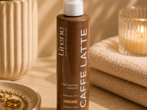 Lirene Coffee Latte Self-Tanning Body Oil – Light Skin 190ml