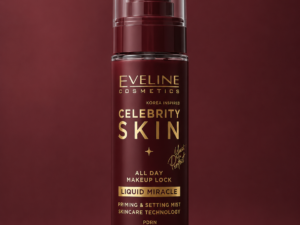 Eveline Cosmetics Celebrity Skin Liquid Miracle – mgiełka utrwalająca makijaż i pielęgnująca skórę 100ml