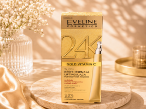 Eveline Cosmetics 24K Gold Vitamin C – Złoty krem + esencja liftingująca pod oczy i na powieki