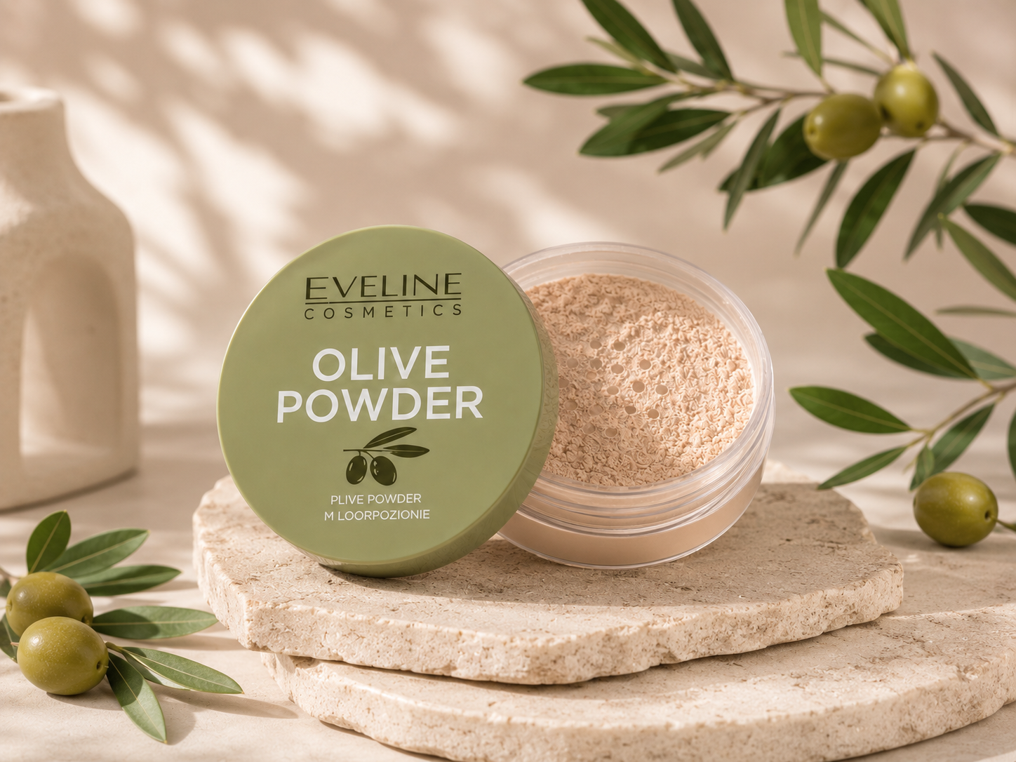 Eveline Cosmetics Olive Loose Powder – Puder Sypki 8 g
