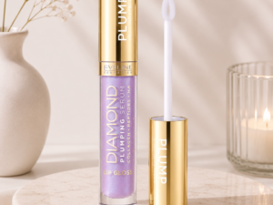 Eveline Cosmetics Diamond Plump Lip Gloss – Amethyst Glow